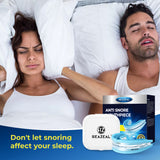 Anti Snore Mouthpiece – Adjustable Intraoral Device Designed to Help Reduce Snoring for Adults (18+) with Retainer Case