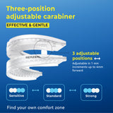 Anti Snore Mouthpiece – Adjustable Intraoral Device Designed to Help Reduce Snoring for Adults (18+) with Retainer Case (Clear)