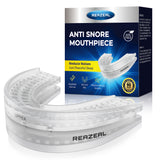 Anti Snore Mouthpiece – Adjustable Intraoral Device Designed to Help Reduce Snoring for Adults (18+) with Retainer Case (Clear)