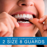 Mouth Guard for Grinding Teeth at Night: Moldable Dental Guard for Sleeping - Nighttime Protection for Teeth